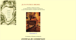 Desktop Screenshot of jeanpatrice-brosse.com
